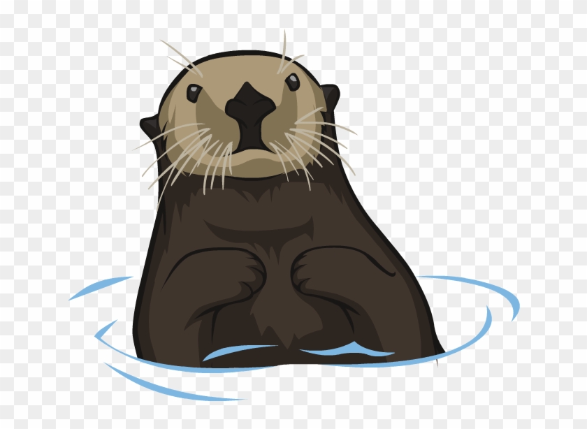 Sea Otter Clipart - Otter Transparent Background