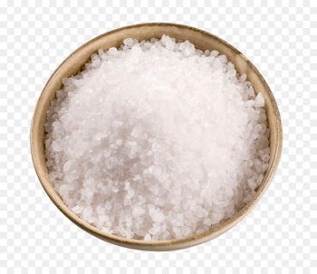 Sea salt Bowl Kosher salt - A bowl of coarse salt 