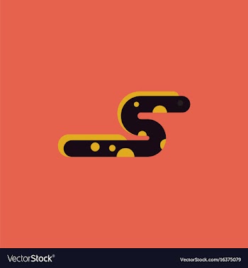 Sea snake vector image