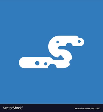 Sea snake vector image