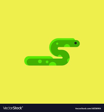Sea snake vector image