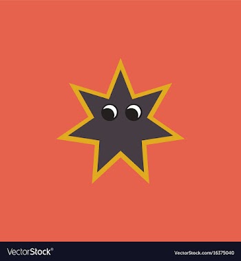 Sea star caribbean starfish vector image
