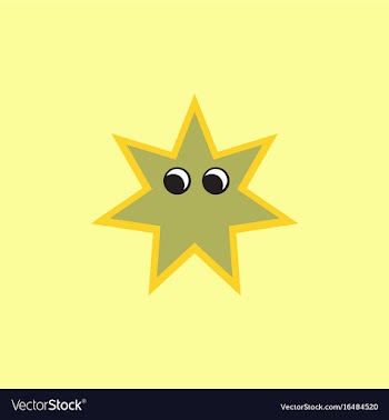 Sea star caribbean starfish vector image