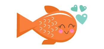 Sea Turtle Clipart Transparent Background - Cute Fish Clipart Png ...