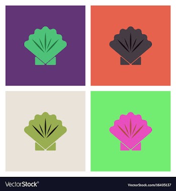 Sea turtle icon collection vector image