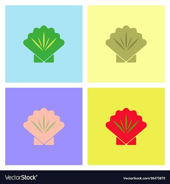 Sea turtle icon collection vector image
