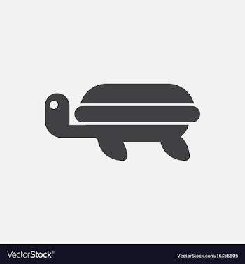 Sea turtle icon vector image