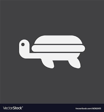 Sea turtle icon vector image