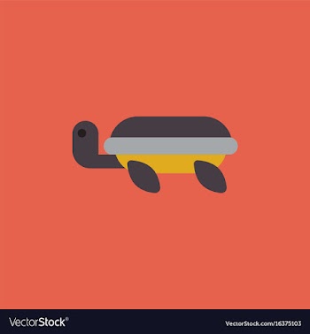 Sea turtle icon vector image