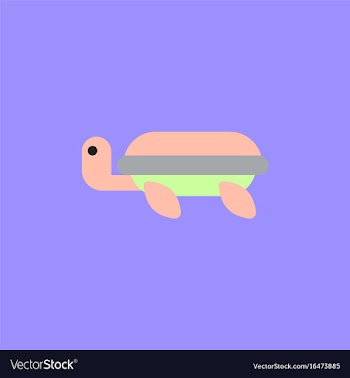Sea turtle icon vector image
