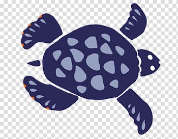 Sea turtle Illustration, Purple Turtle transparent background PNG clipart