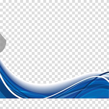 Sea wave illustration, Science Technology Line Chart, Science and Technology blue line transparent background PNG clipart