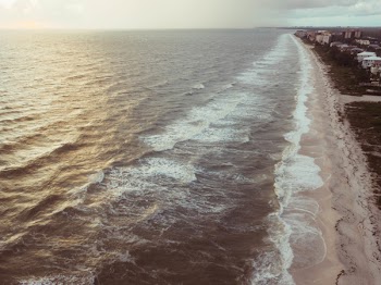 Sea Waves and Beach Shore