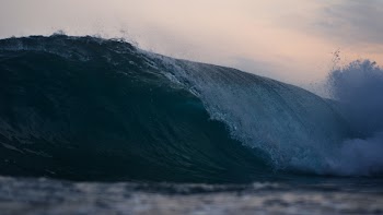 Sea Waves during Golden Hour