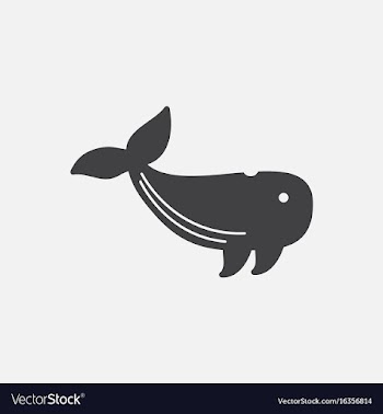 Sea wheal vector image