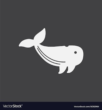 Sea wheal vector image