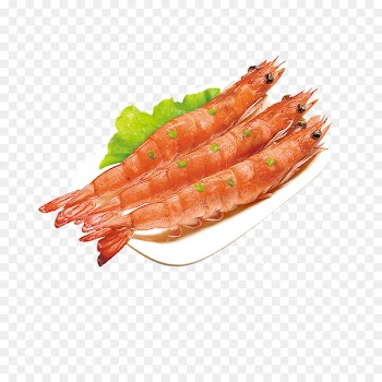 Seafood Barbecue Sashimi Crab - A shrimp 