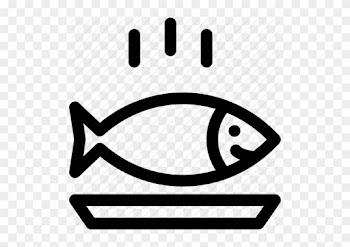 Seafood Clipart Roasted Fish - Food