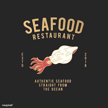 Seafood restaurant illustration | Free stock vector - 558002
