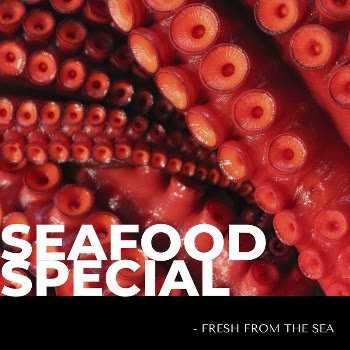 Seafood restaurant Instagram post template, | Free Vector Template - rawpixel
