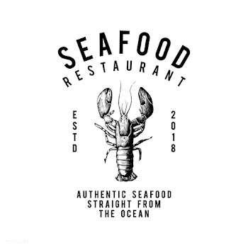 Seafood restaurant logo design vector | Free stock vector - 463568