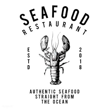 Seafood restaurant logo design vector | Free stock vector - 463591