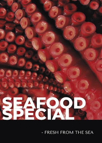 Seafood restaurant poster template, promotional | Free PSD Template - rawpixel
