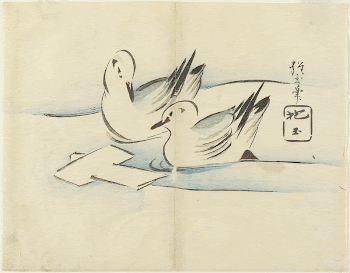 Seagulls (1830s) print in high | Free Photo - rawpixel