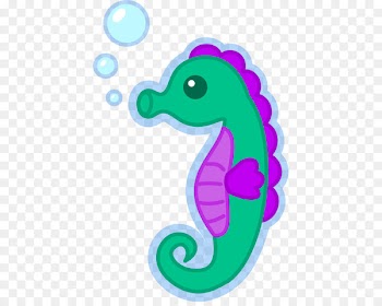 Seahorse Cuteness Clip art - Cute Seahorse Transparent PNG 