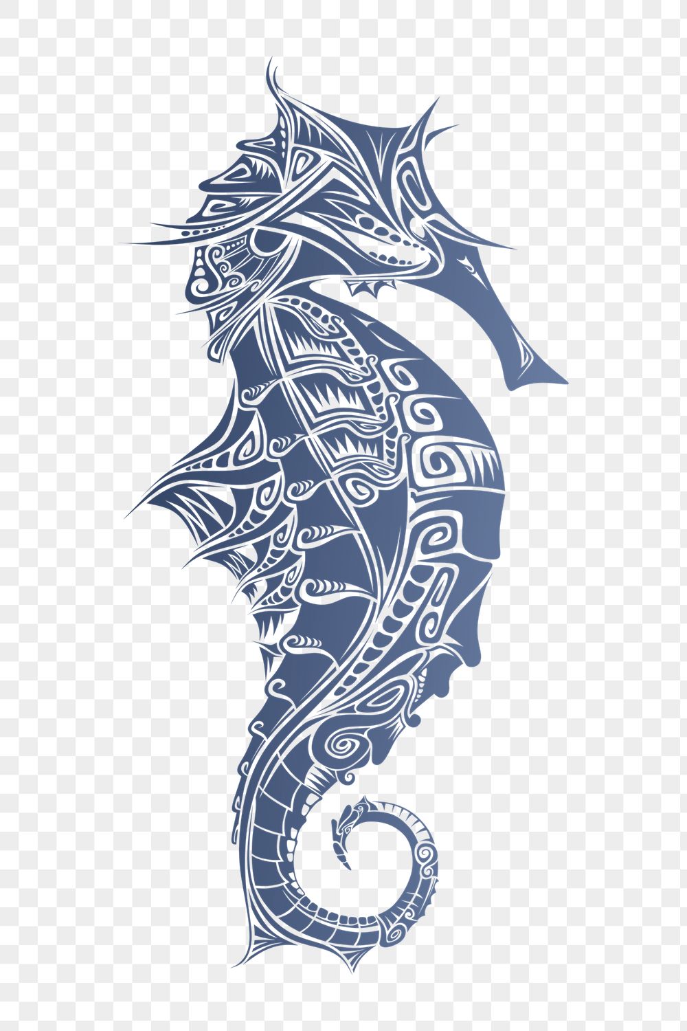 Seahorse png sticker, animal illustration | Free PNG - rawpixel