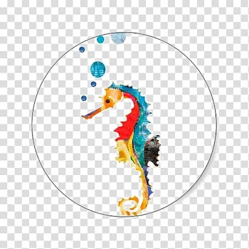 Seahorse Watercolor painting Paper, Drawing Hippo transparent background PNG clipart