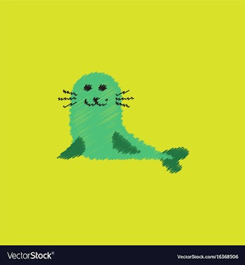 Seal animal icon cartoon of seal animal icon in vector image