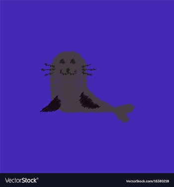 Seal animal icon cartoon of seal animal icon in vector image