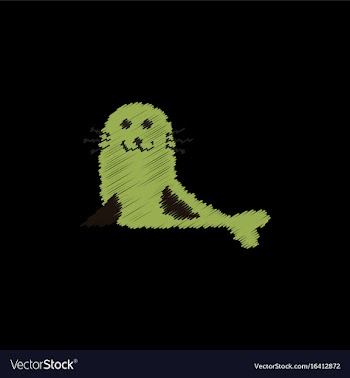 Seal animal icon cartoon of seal animal icon in vector image