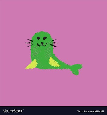 Seal animal icon cartoon of seal animal icon in vector image