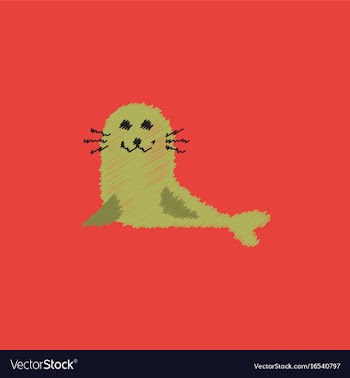 Seal animal icon cartoon of seal animal icon in vector image