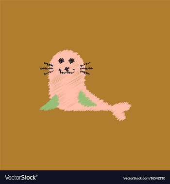 Seal animal icon cartoon of seal animal icon in vector image