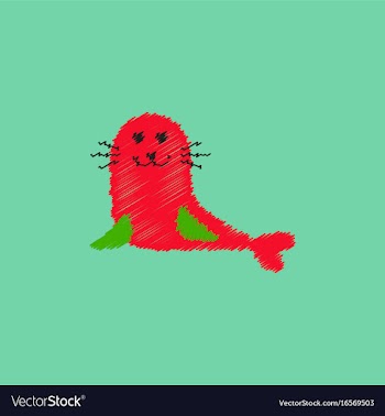 Seal animal icon cartoon of seal animal icon in vector image