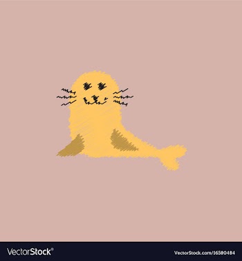 Seal animal icon cartoon of seal animal icon in vector image