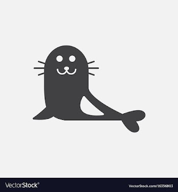 Seal animal icon cartoon of seal animal icon vector image