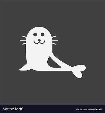 Seal animal icon cartoon of seal animal icon vector image