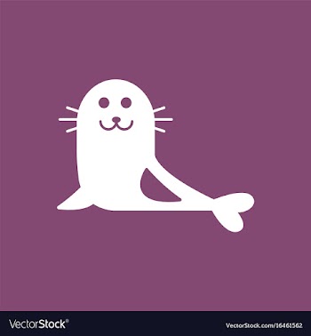Seal animal icon cartoon of seal animal icon vector image