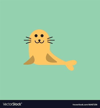 Seal animal icon cartoon of seal animal icon vector image