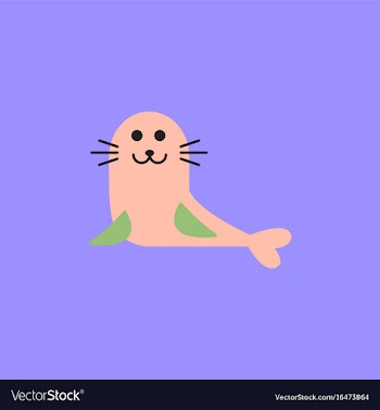 Seal animal icon cartoon of seal animal icon vector image