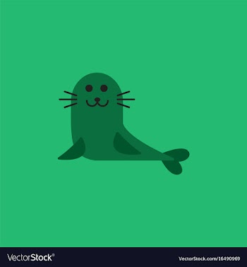 Seal animal icon cartoon of seal animal icon vector image