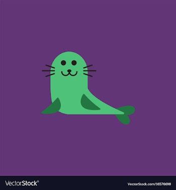 Seal animal icon cartoon of seal animal icon vector image