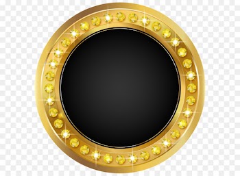 Seal Clip art - Seal Gold Black PNG Transparent Clip Art Image 