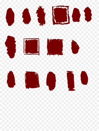 Seal Rubber stamp - Seal imprint 