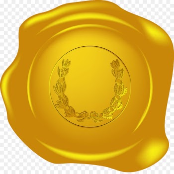 Sealing wax - Golden wax seal 