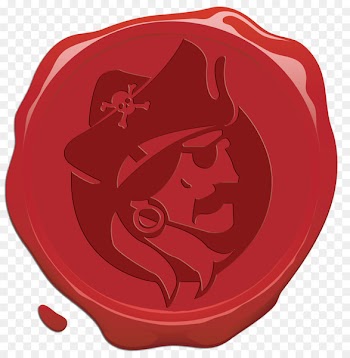Sealing wax Rubber stamp 2017 Tybee Island Pirate Fest Stamp seal - wax 